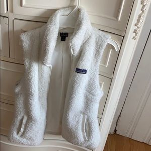 White Patagonia vest